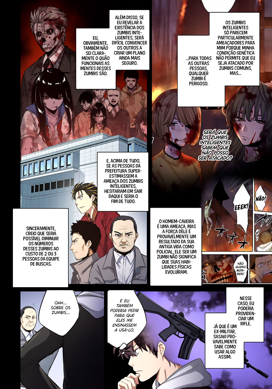 Zombie no Afureta Sekai Ore Dake ga Osowarenai Capítulo 1