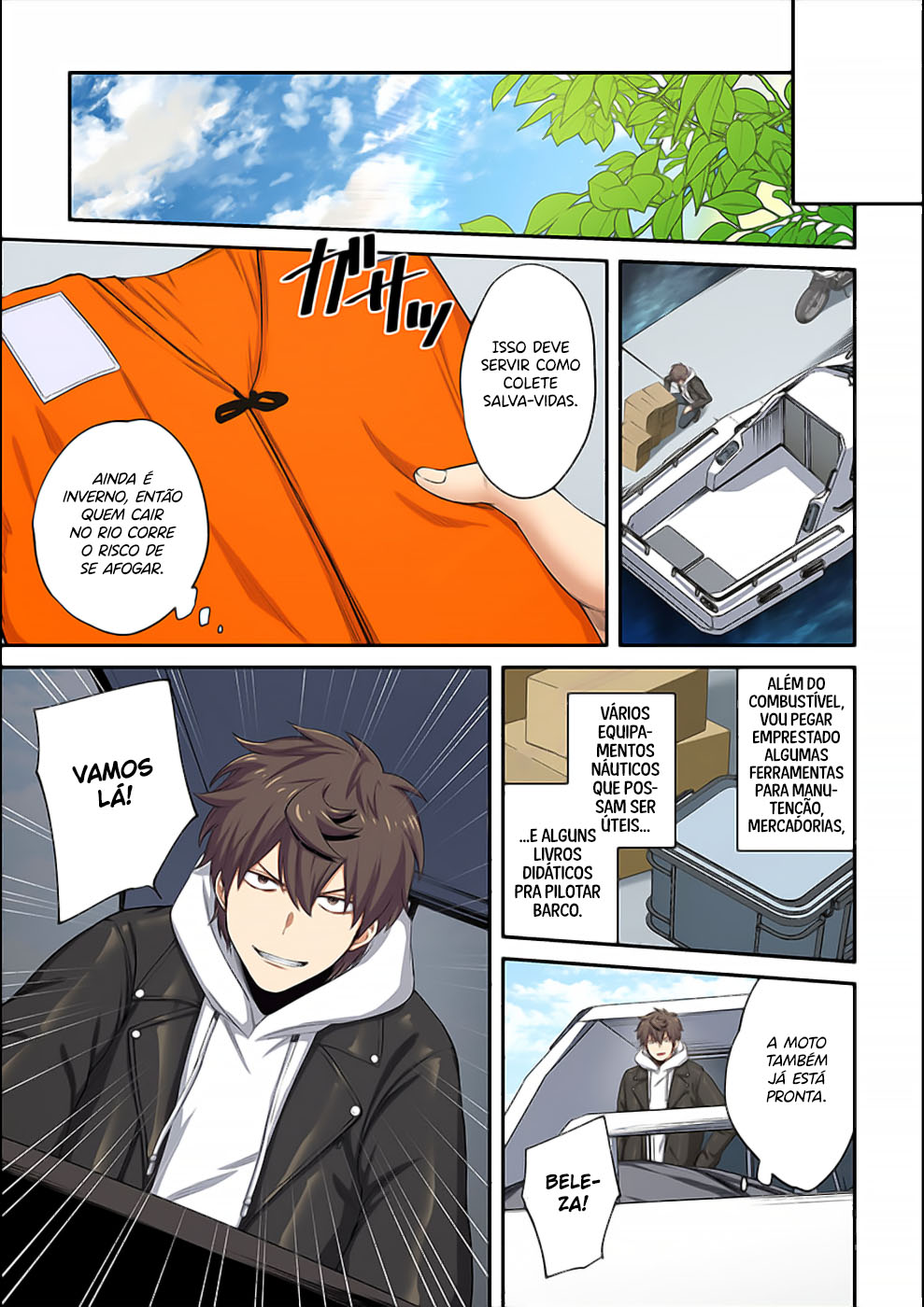 Zombie no Afureta Sekai Ore Dake ga Osowarenai Capítulo 1