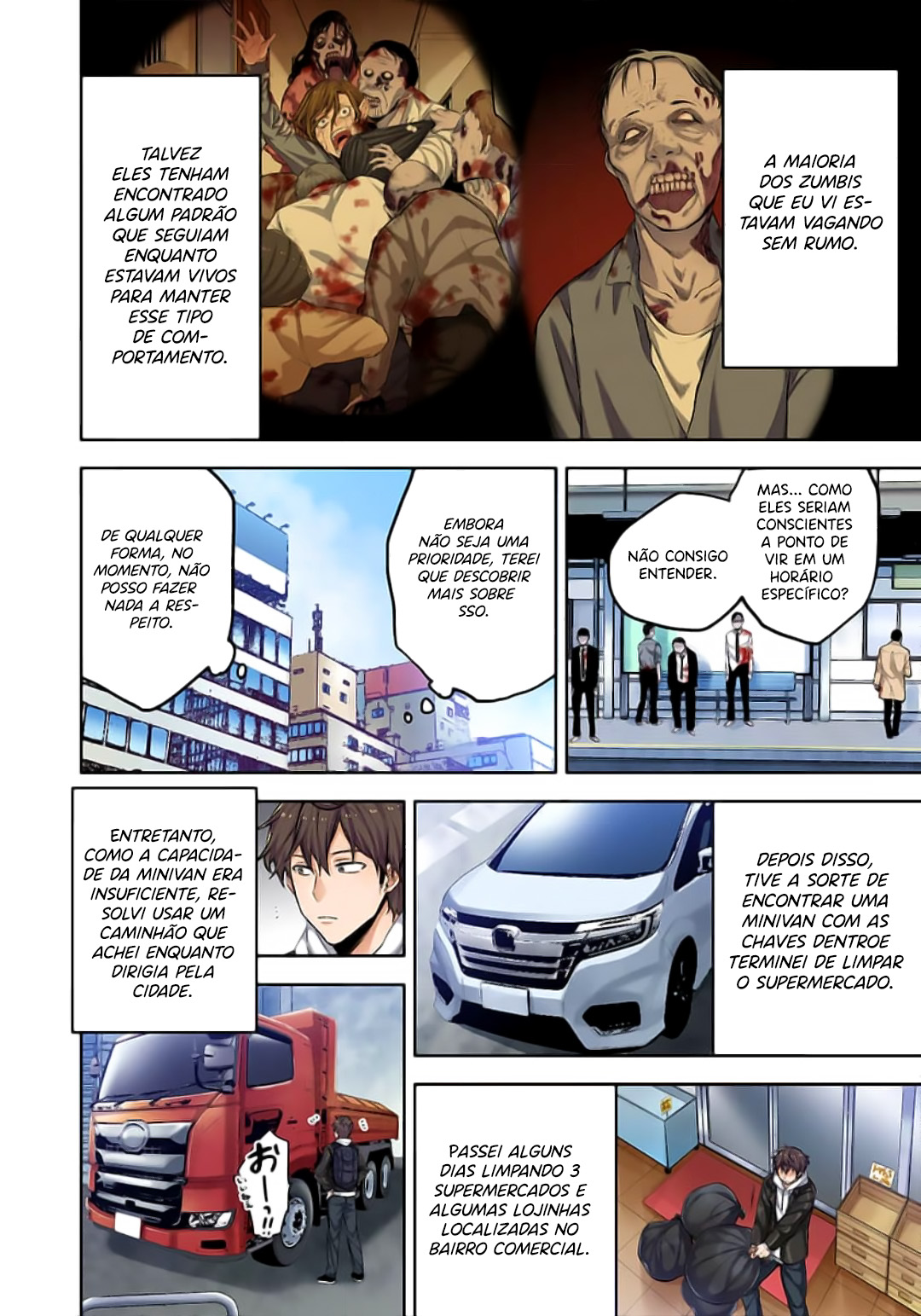 Zombie no Afureta Sekai Ore Dake ga Osowarenai Capítulo 1