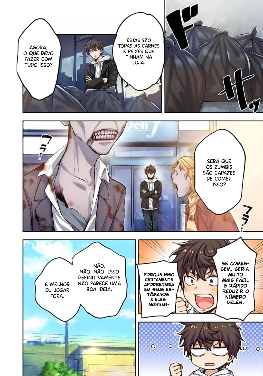 Zombie no Afureta Sekai Ore Dake ga Osowarenai Capítulo 1