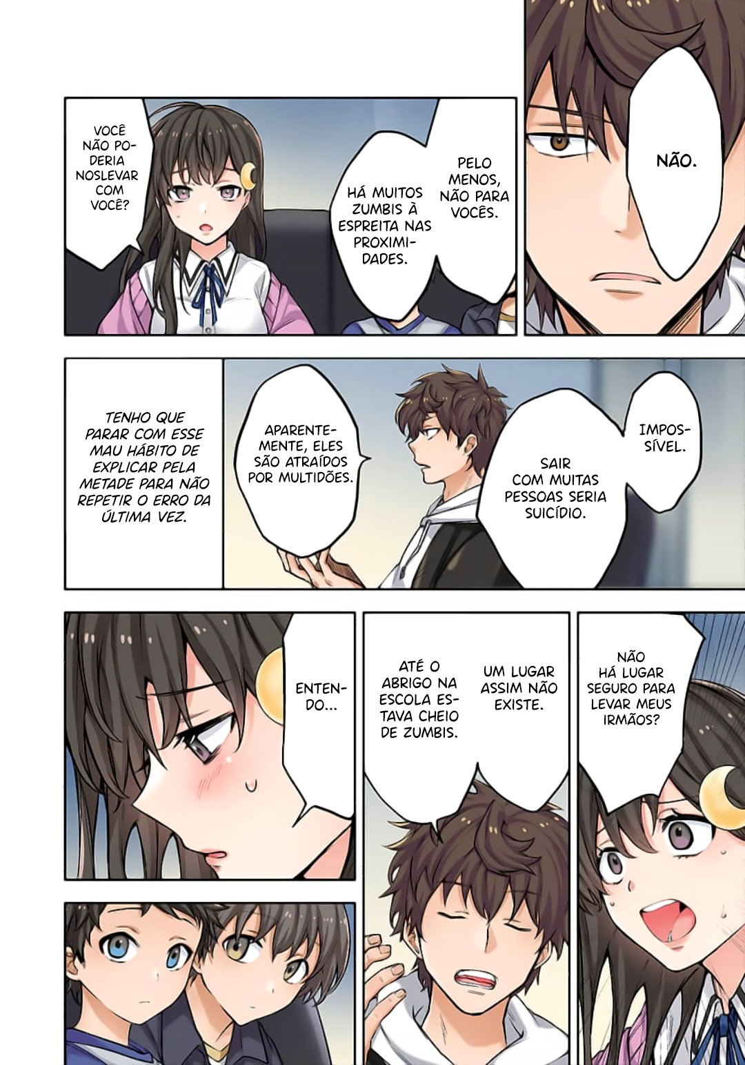 Zombie no Afureta Sekai Ore Dake ga Osowarenai Capítulo 1