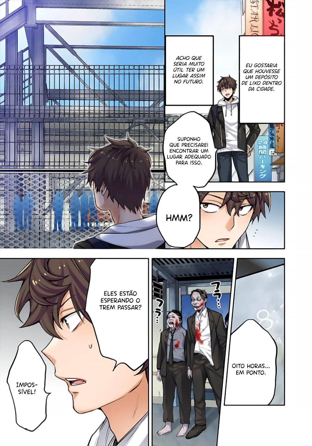 Zombie no Afureta Sekai Ore Dake ga Osowarenai Capítulo 1