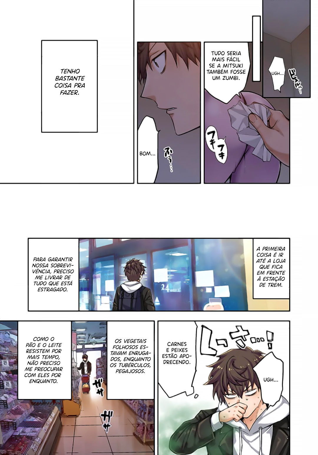 Zombie no Afureta Sekai Ore Dake ga Osowarenai Capítulo 1