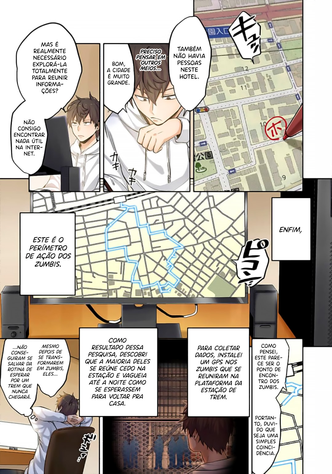 Zombie no Afureta Sekai Ore Dake ga Osowarenai Capítulo 1