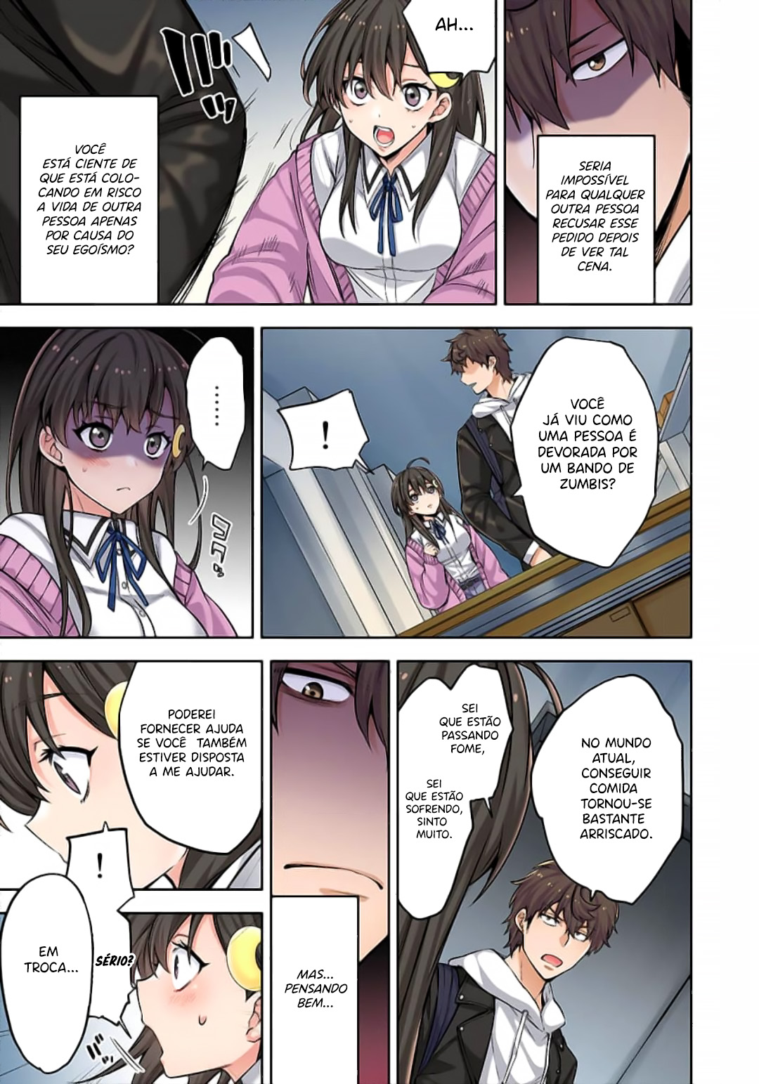 Zombie no Afureta Sekai Ore Dake ga Osowarenai Capítulo 1