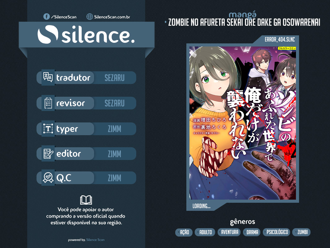 Zombie no Afureta Sekai Ore Dake ga Osowarenai Capítulo 1
