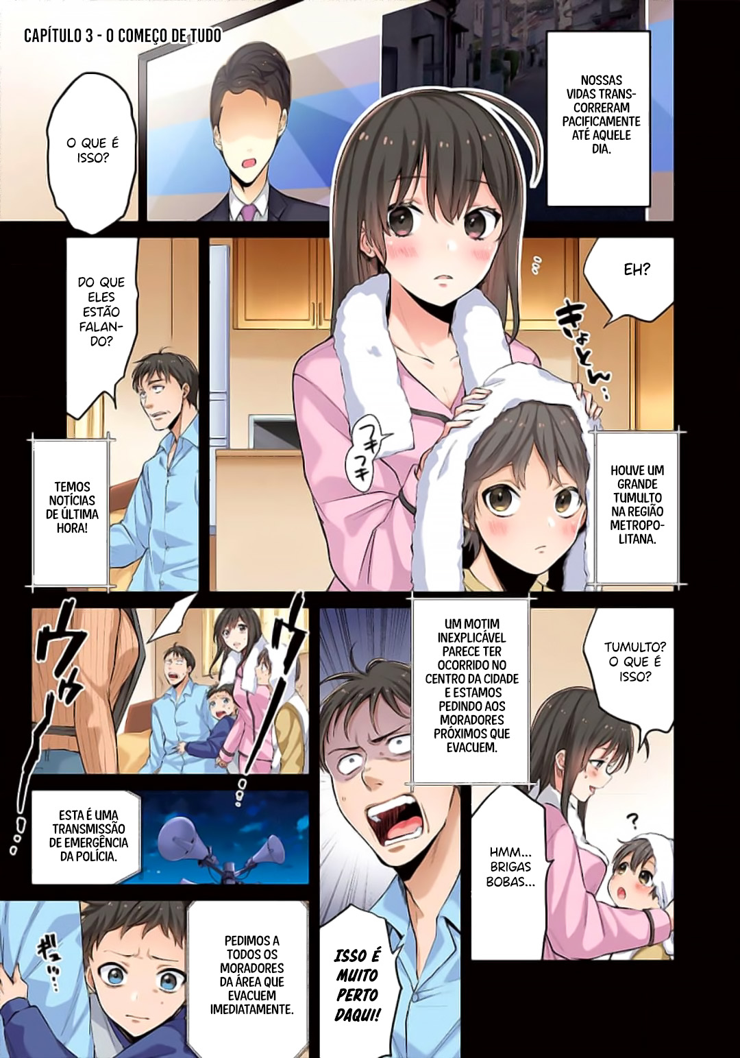 Zombie no Afureta Sekai Ore Dake ga Osowarenai Capítulo 1