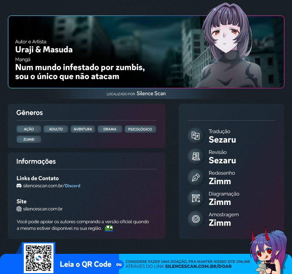 Zombie no Afureta Sekai Ore Dake ga Osowarenai Capítulo 1