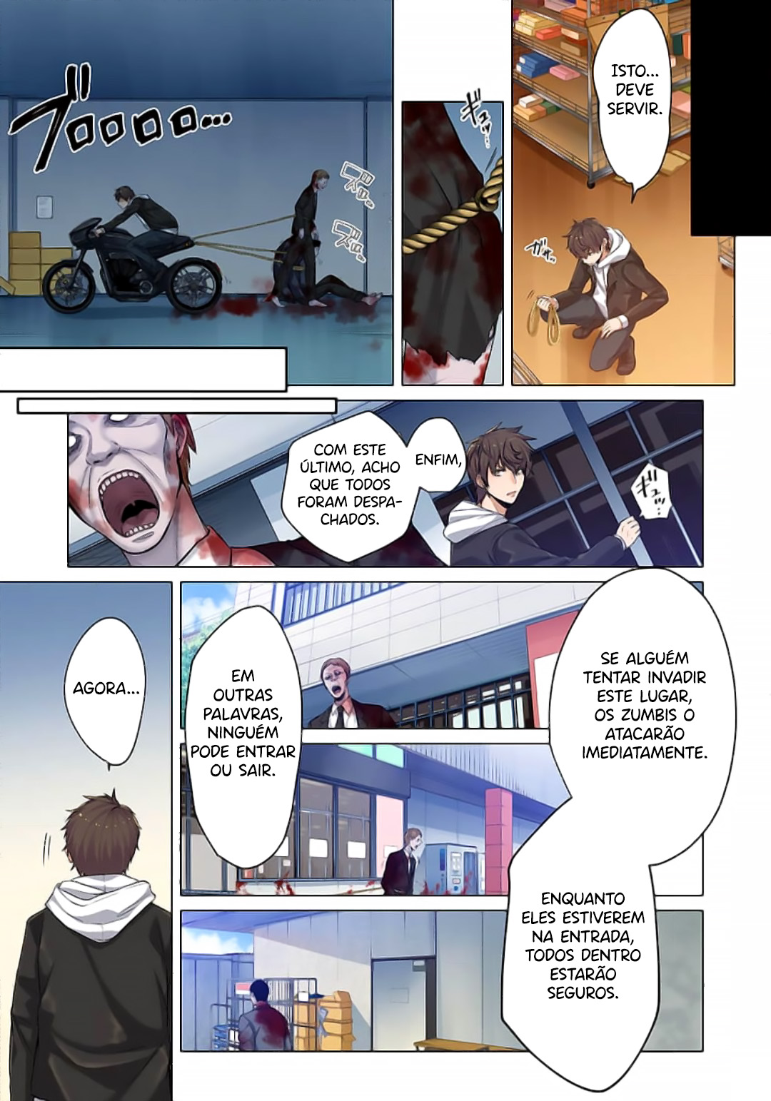 Zombie no Afureta Sekai Ore Dake ga Osowarenai Capítulo 1