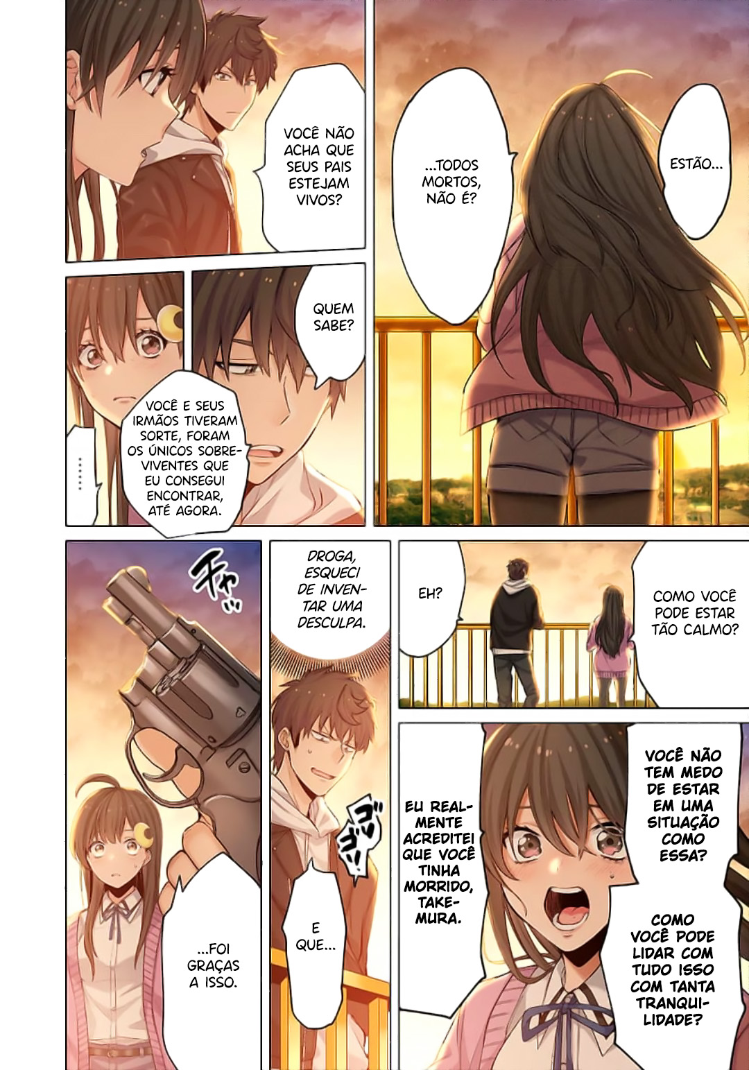 Zombie no Afureta Sekai Ore Dake ga Osowarenai Capítulo 1