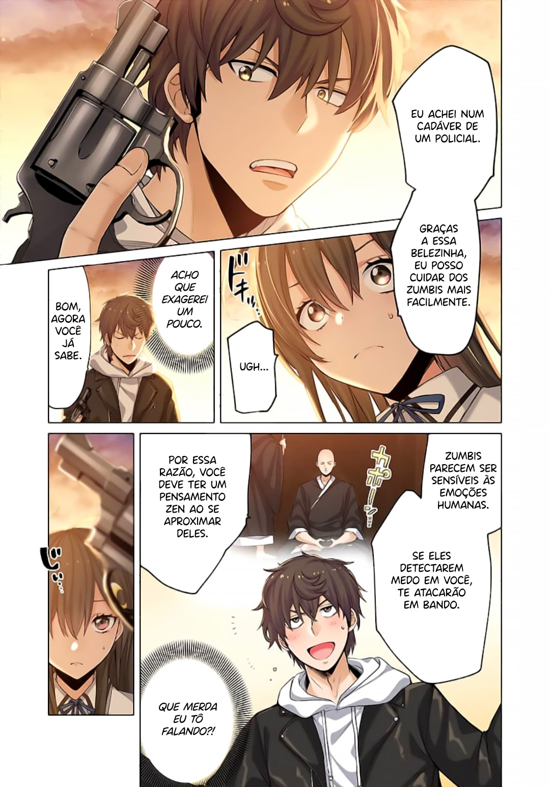 Zombie no Afureta Sekai Ore Dake ga Osowarenai Capítulo 1