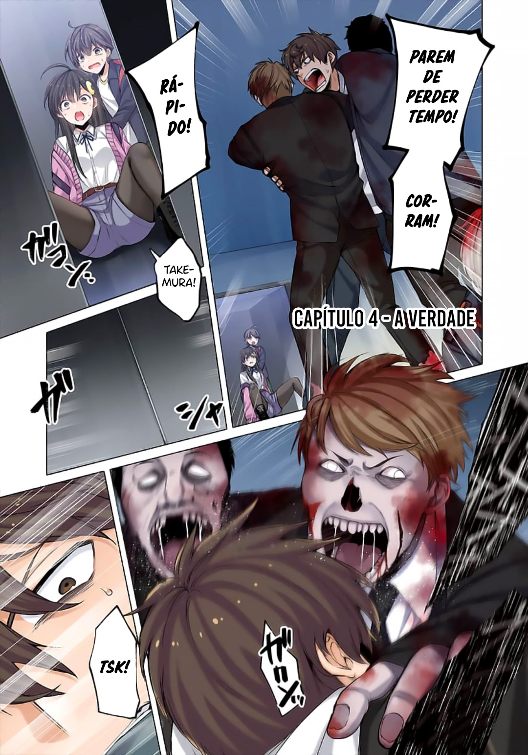 Zombie no Afureta Sekai Ore Dake ga Osowarenai Capítulo 1