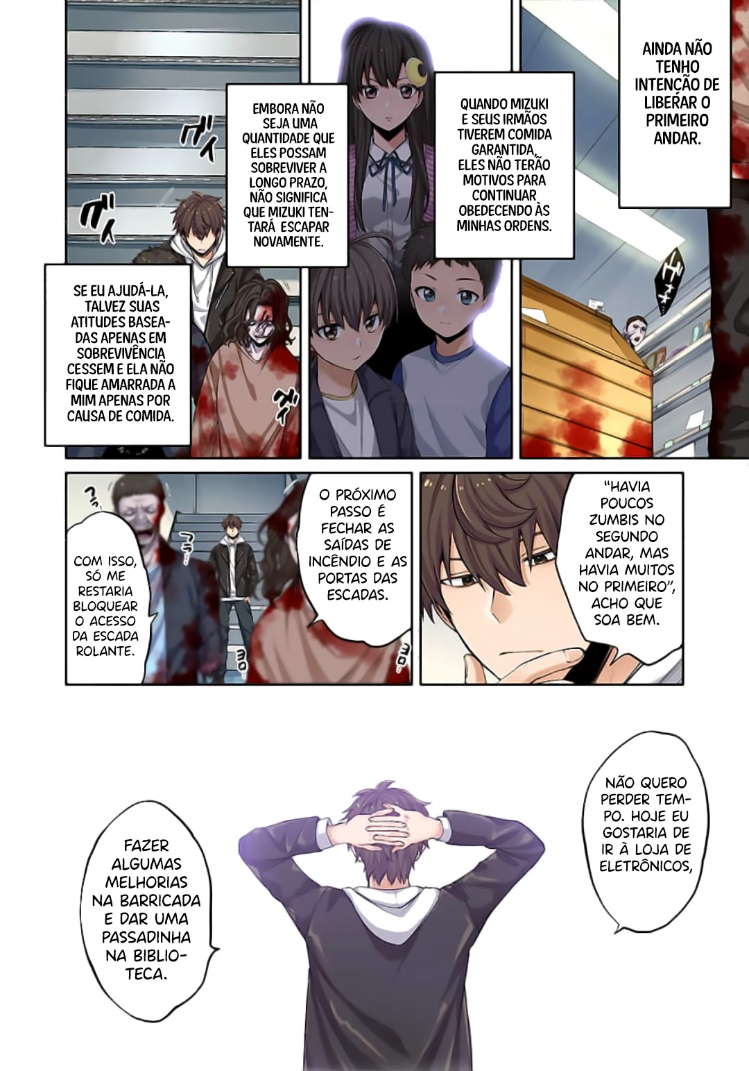 Zombie no Afureta Sekai Ore Dake ga Osowarenai Capítulo 1