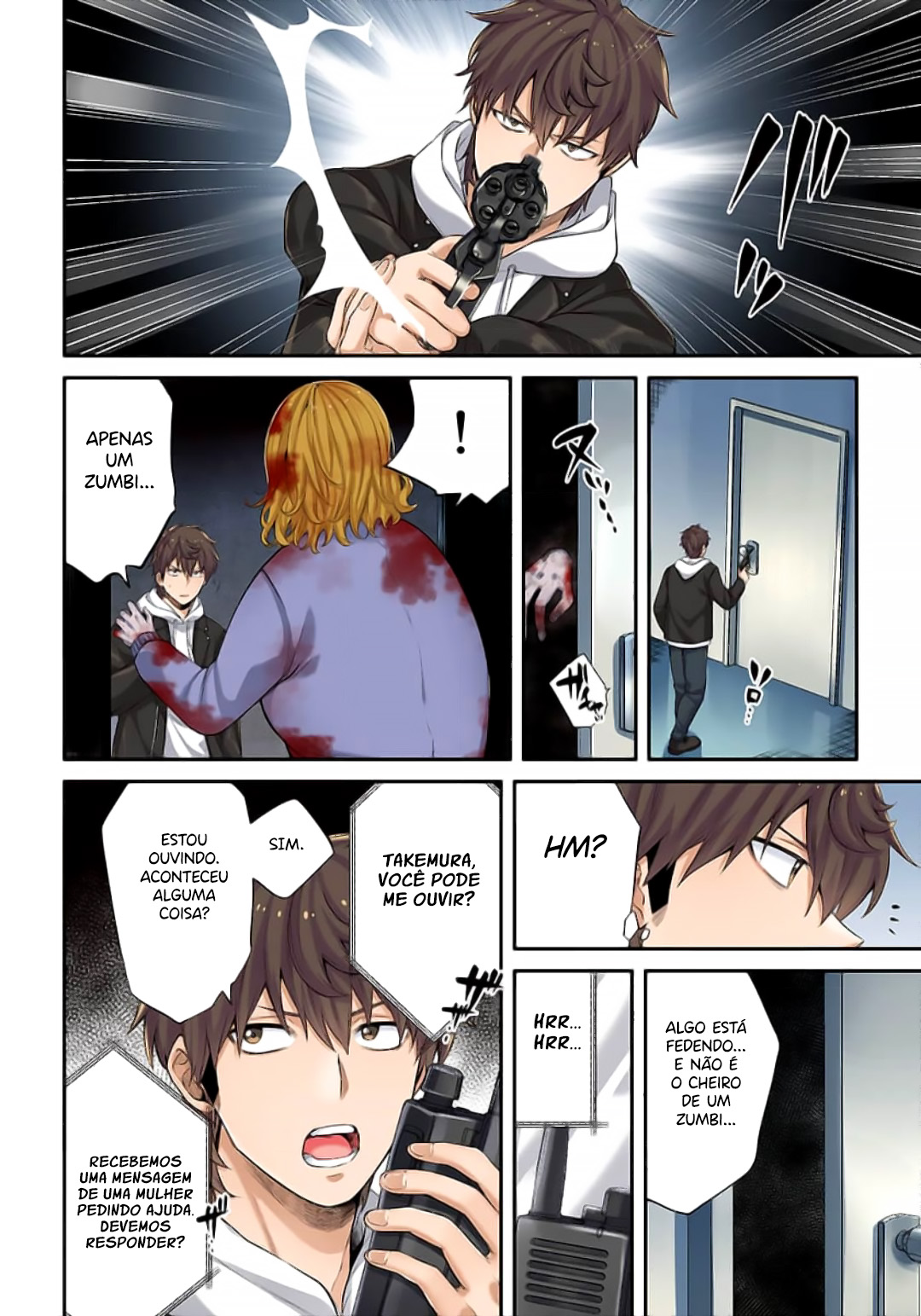 Zombie no Afureta Sekai Ore Dake ga Osowarenai Capítulo 1