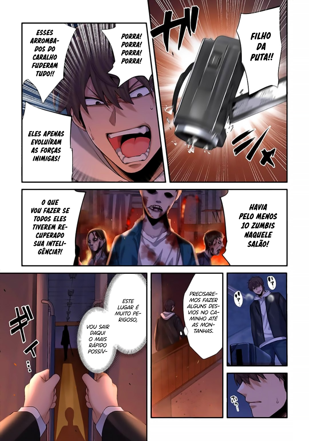 Zombie no Afureta Sekai Ore Dake ga Osowarenai Capítulo 1